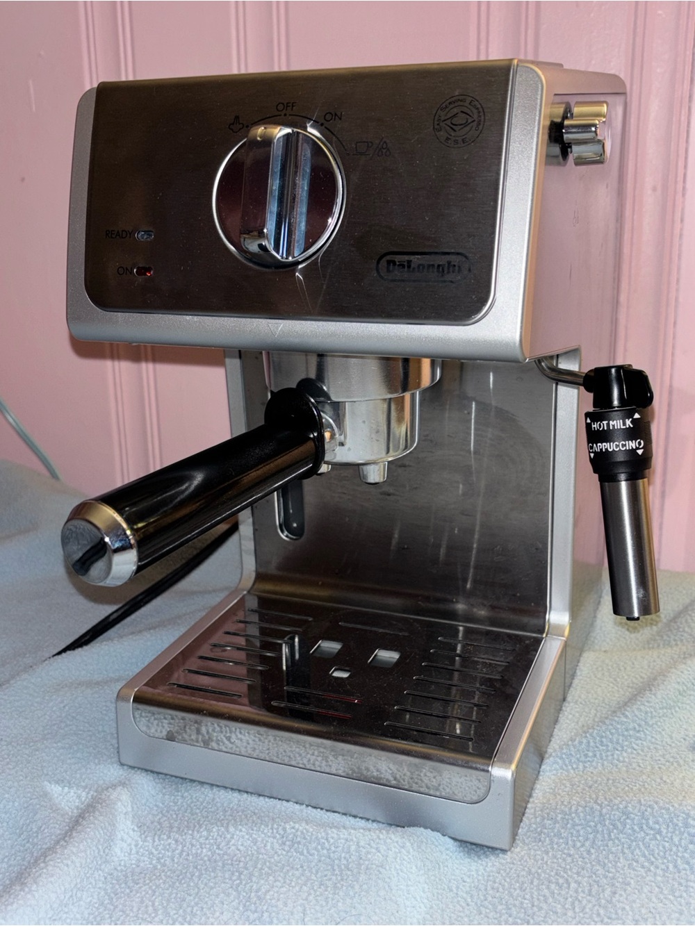 DeLonghi Stainless Steel Espresso Machine - Silver ECP3630